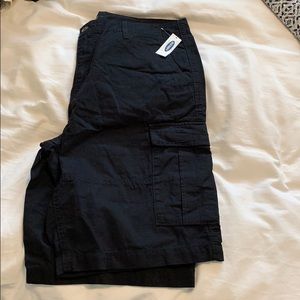 Black old navy shorts